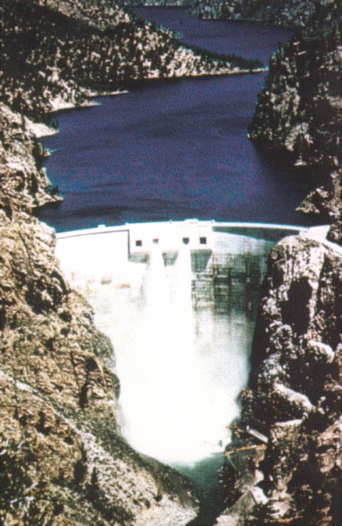Morrow Point Dam and Reservoir