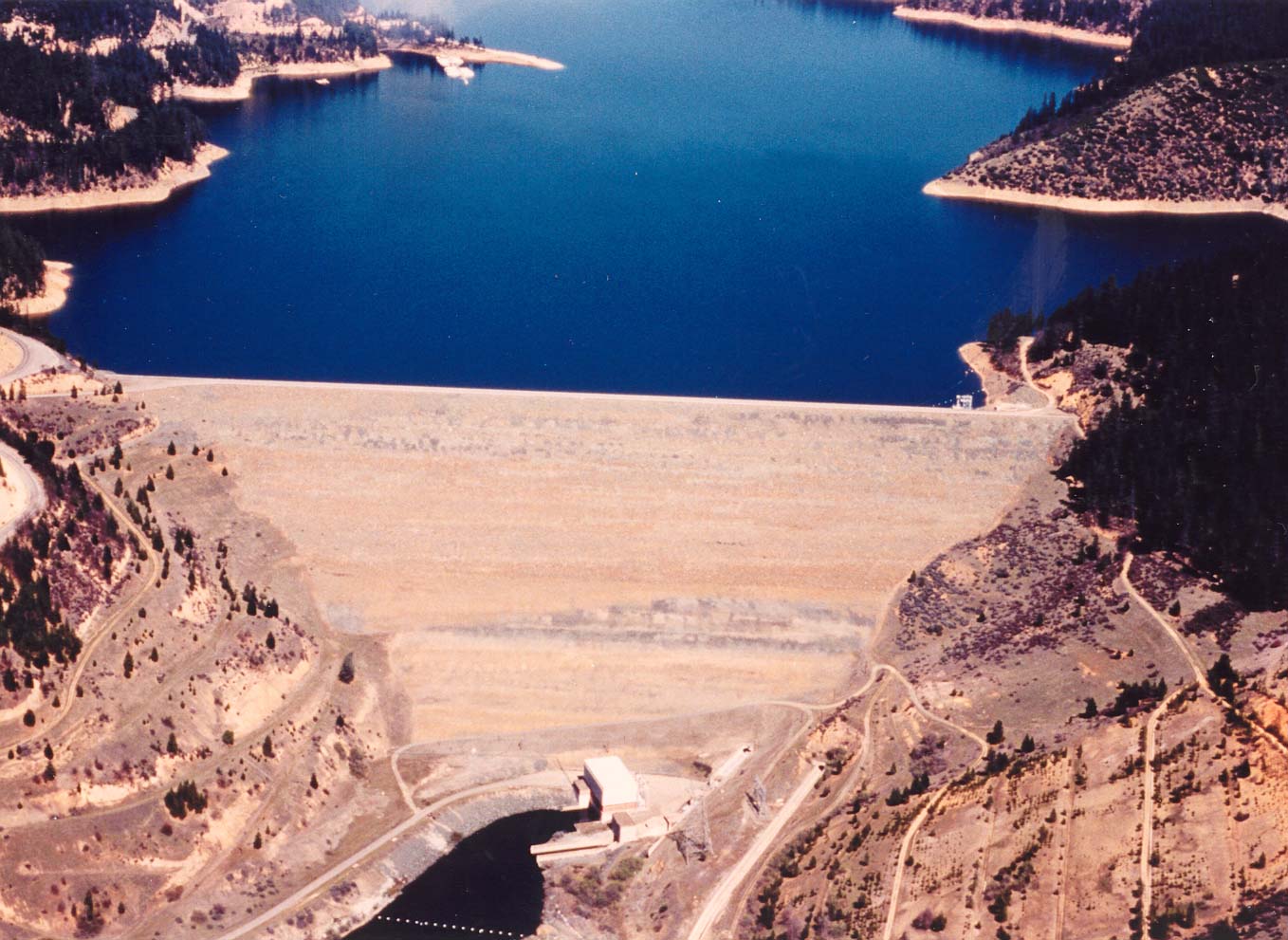 Trinity Dam and Powerplant
