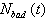 Notation N sub bad at time t denotes the year-t specific population projections for block-group b, age group a, and gender by race/ethnicity domain d.