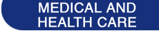 medical and health care page header