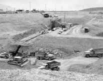 Laying the foundation for the Idaho Chemical Processing Plant at the National Reactor Testing Station