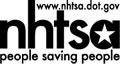 NHTSA People Saving People logo