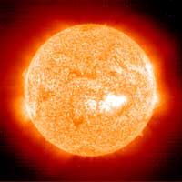 Cómo se ve nuestro Sol con luz ultravioleta.