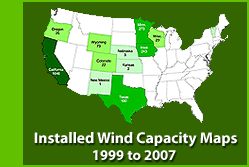 Click on this installed capacity map to view a larger version.
