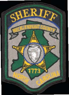 Mecklenburg Count, North Carolina Sheriff's Office Patch