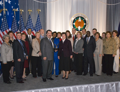 Photo of the Department of Agriculture (USDA) receiving the 2007 President's Quality Award