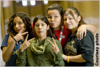 Four students pose for camera (Courtesy of Southern Poverty Law Center/Matt Ludtke)