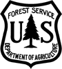 [Graphic]: Forest Service shield and link to Forest Service Home