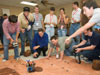 Students test their rover
