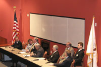 Partnerships and alliances - Photo of a meeting between the NTSB and other federal agencies