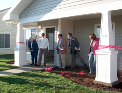 Ribbon cutting at Grand Opening of Northwest Estates, Section 811 housing for persons with disabilities in Moses Lake, WA.