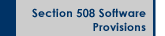 Section 508 Software Provisions