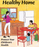 Picture of the cover of the publication titled Healthy Home, subtitled Protect Your Children's Health