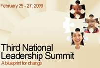 Third National Leadership Summit. A blueprint for change. February 25-27, 2009.