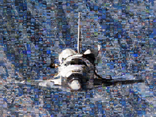 shuttle mosaic