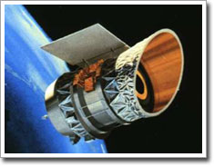 artist concept of Infrared Astronomical Satellite