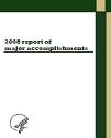 image of the 2008 Major Accomplishments Report