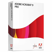 Picture of Adobe Acrobat 9 Professional software box