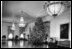 This illustrates an early view of the East Room during Christmas.