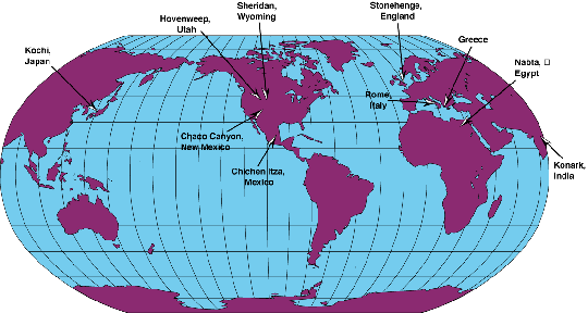 map of Earth