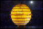 Performers dance on the surface of an illuminated sphere in the middle of National Stadium Friday, Aug. 8, 2008, during the Opening Ceremonies of the 2008 Summer Olympic Games in Beijing. White House photo by Eric Draper