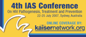 4th IAS Conference on HIV Pathogenesis, Treatment and Prevention