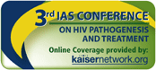 kaisernetwork.org logo for 3rd IAS Conference on HIV Pathogenesis and Treatment 