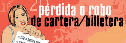 Pérdida o Robo de Cartera/Billetera