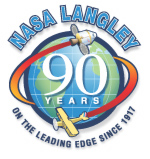 Langley 90th anniversary logo