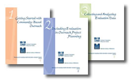 Picture of covers of the 3 booklets