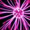purple electricity emanating from a center ball