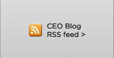 CEO Blog RSS feed