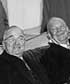Truman and Ike at Ike's inauguration, 1953