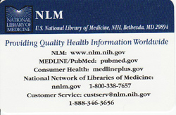 Business Card - NLM Information