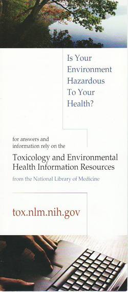 Brochure - Toxicology and Environmental Health Information Resources