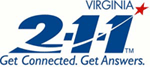 2-1-1 Virginia logo