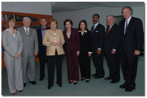 Congressional Delegation and Chancellor Merkel