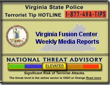 VSP Terrorist Tip HOTLINE 1-877-4VA-TIPS