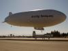 Image of Zeppelin arriving into Moffett Field.
