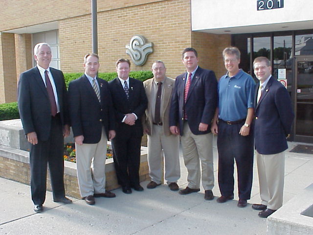 Congressman Jordan at opening of Sidney Office