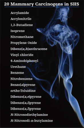 list of smoking carcinogens