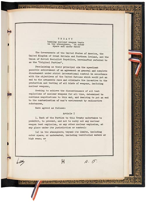 Test Ban Treaty (1963)
