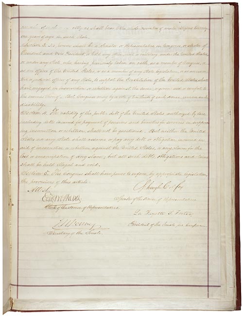 14th Amendment to the U.S. Constitution: Civil Rights (1868)