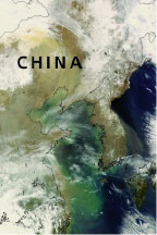 dust over China