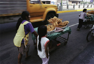 street scene in Mexico