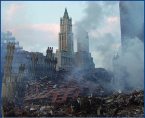 NYC WTC wreckage