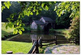 Mabry Mill on the Blue Ridge Parkway