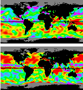 Changes in Sea Height Over Time
