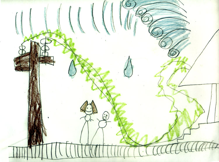 A child's illustration
