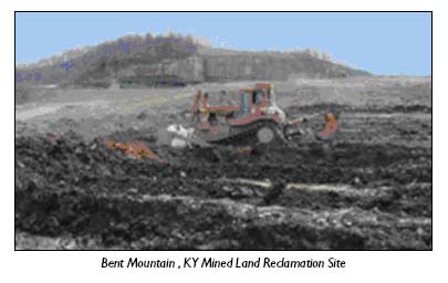 Bent Mountain, KY Mined Land Reclamation Site